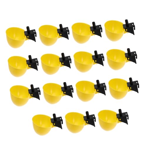 Abaodam 15 Stück Teiliges Geflügel tränke Langlebigem Umweltfreundlichem Material Großer Wassernapf für Hühner Gänse Tauben und Wachteln Robuste Kippsichere Tränke für Geflügelhaltung Abaodam 15 Stück Teiliges Geflügel tränke Langlebigem Umweltfreundlichem Material Großer Wassernapf für Hühner Gänse Tauben und Wachteln Robuste Kippsichere Tränke für Geflügelhaltung von Abaodam