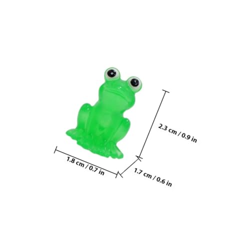Abaodam 15 Stück Teiliges Miniatur Frosch Figuren aus Robustem Harz Niedliche Kleine Frosch Dekoration für Garten Teich Schreibtisch und Miniatur Landschaft für Innen Außenbereich von Abaodam