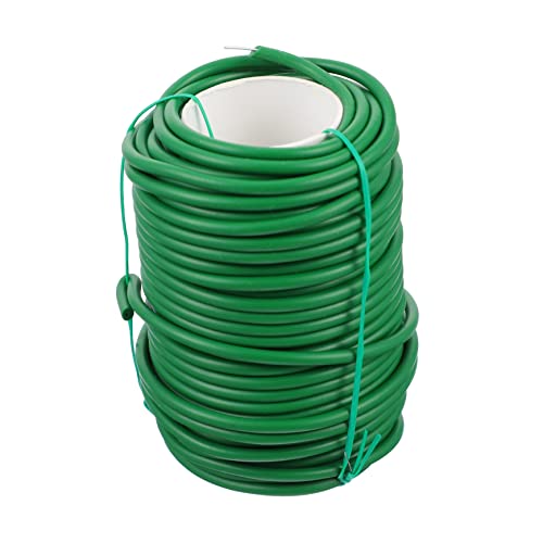 Abaodam 1Rolle Wiederverwendbarer Gartenpflanzendraht mit Ummantelung Flexibler Bindedraht für Pflanzenstütze und Sicherung für Gartenarbeit und Pflanzensupport von Abaodam