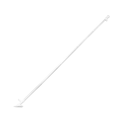 Abaodam 1Satz Fahnenmast Kit mit Drehbarem Verwickelungsfreiem Design Fahnenstange mit Zufälliger Halterungsfarbe für Außenbereich für Garten und Veranda von Abaodam