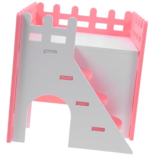 Abaodam 1Satz Kleines Tier Versteck Igelhaus für Hamster und Kleintiere Mehrkammer Hideout für Spiel und Langlebig und als für von Abaodam