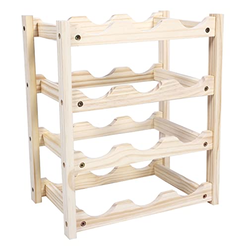 Abaodam 1Stück Dekorativer Weinhalter Aus Holz Stöckiger Weinständer Für Flaschen Stabiler Flaschenorganizer Mit Rutschfestem Für Zuhause Und Gastronomie Abaodam 1Stück Dekorativer Weinhalter Aus Holz Stöckiger Weinständer Für Flaschen Stabiler Flaschenorganizer Mit Rutschfestem Für Zuhause Und Gastronomie von Abaodam