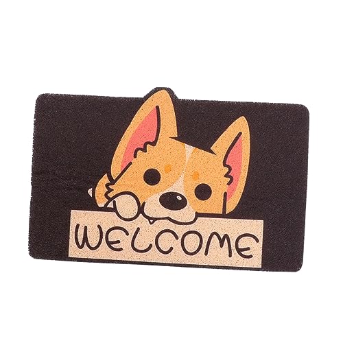 Abaodam Türmatte Corgi Cartoon rutschfest Schmutzfangmatte für Innen und Außenbereiche Fußmatte für Eingänge Küchen und Badezimmer Langlebig und Pflegeleicht Abaodam Türmatte Corgi Cartoon rutschfest Schmutzfangmatte für Innen und Außenbereiche Fußmatte für Eingänge Küchen und Badezimmer Langlebig und Pflegeleicht von Abaodam