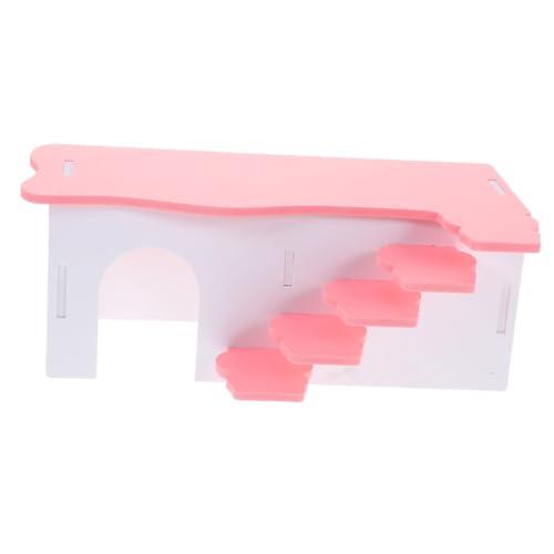 Abaodam 1Stücke Hamster Versteck mit Leiter für Kleintiere für Meerschweinchen und Ratten Haus mit Privatem Sicher und Komfortabel Fördert Spiel und Abaodam 1Stücke Hamster Versteck mit Leiter für Kleintiere für Meerschweinchen und Ratten Haus mit Privatem Sicher und Komfortabel Fördert Spiel und von Abaodam