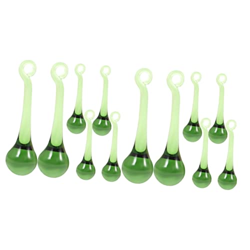 Abaodam 2 Sätze Kristall Pendelleuchten Hängedekoration Für Kronleuchter Vintage Prismendeckendekor Für Wohnzimmer Schlafzimmer Garten Und Festlichkeiten 6 Stück * 2 von Abaodam