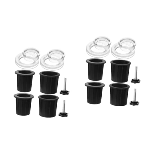 Abaodam 2 Sätze Parasol Lochring Plug für Gartentische Transparente Ringe für Stabile Sonnenschirme Langlebig und Kratzfest für Außenbereich und Verschiedene Tischgrößen Abaodam 2 Sätze Parasol Lochring Plug für Gartentische Transparente Ringe für Stabile Sonnenschirme Langlebig und Kratzfest für Außenbereich und Verschiedene Tischgrößen von Abaodam