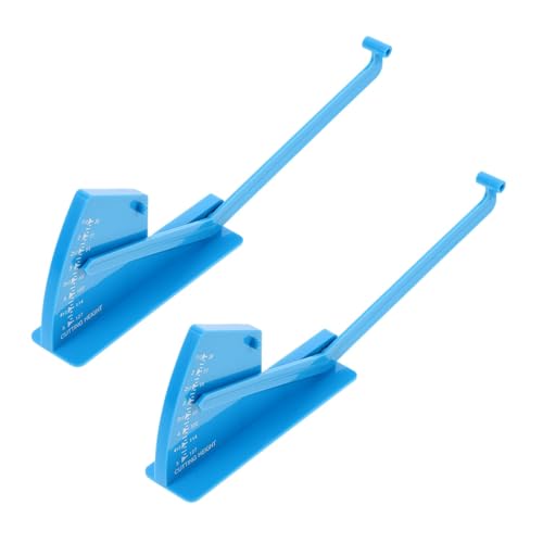 Abaodam 2 Stück Deck Leveling Gauge aus Langlebigem Abs Leichtes Flaches Rasenmäher messwerkzeug zur Präzisen Nivellierung und Höhenkontrolle Des Mähdecks für Gleichmäßigen Rasenschnitt Abaodam 2 Stück Deck Leveling Gauge aus Langlebigem Abs Leichtes Flaches Rasenmäher messwerkzeug zur Präzisen Nivellierung und Höhenkontrolle Des Mähdecks für Gleichmäßigen Rasenschnitt von Abaodam