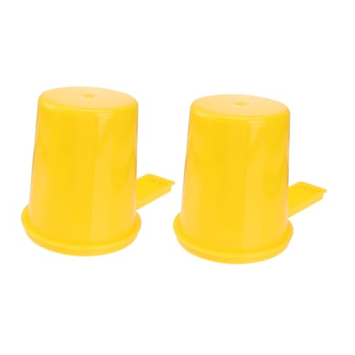 Abaodam 2 Stück Imkerei Werkzeuge Bienentrinkbecher Wasserzufuhr Bienen -Trinkstation Imkereibedarf Futter für Bienen Wasserspender für Insekten aus Kunststoff Imkerei Feeder Gelb Abaodam 2 Stück Imkerei Werkzeuge Bienentrinkbecher Wasserzufuhr Bienen -Trinkstation Imkereibedarf Futter für Bienen Wasserspender für Insekten aus Kunststoff Imkerei Feeder Gelb von Abaodam