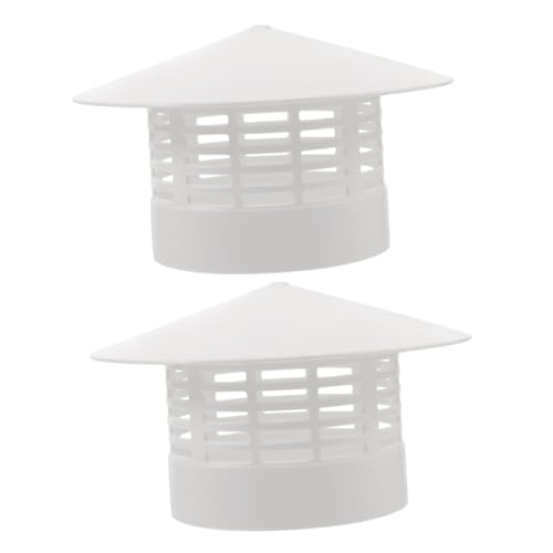 Abaodam 2 Stück Kaminabdeckung Regenhaube für Ofenrohr Wind und Einfache für Garten und Kaminventilation Abaodam 2 Stück Kaminabdeckung Regenhaube für Ofenrohr Wind und Einfache für Garten und Kaminventilation von Abaodam