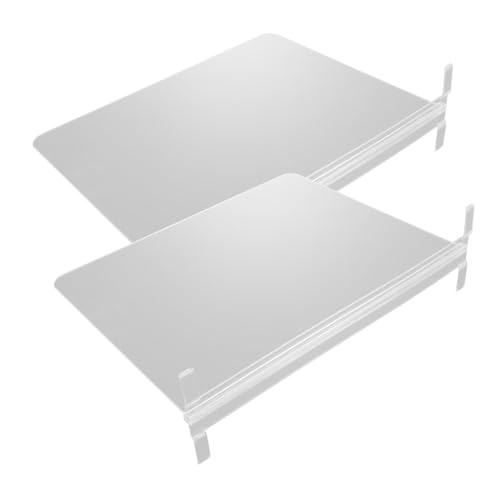 Abaodam 2 Stück Klare Trennwände Für Den Schrank Trennstreifen Schrankteiler Organisatoren Für Schrankregale Klare Schrankteiler Bücherregalteiler Transparent Acryl Abaodam 2 Stück Klare Trennwände Für Den Schrank Trennstreifen Schrankteiler Organisatoren Für Schrankregale Klare Schrankteiler Bücherregalteiler Transparent Acryl von Abaodam