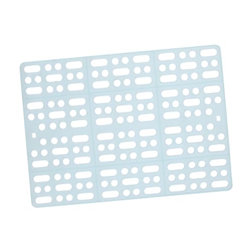 Abaodam 2 Stück Kunststoff Fußmatten für Kleintierkäfige mit Befestigungslaschen rutschfeste Pflegeleichte Nagerpads für Kaninchen Meerschweinchen Hamster Blaue Schutzmatten Abaodam 2 Stück Kunststoff Fußmatten für Kleintierkäfige mit Befestigungslaschen rutschfeste Pflegeleichte Nagerpads für Kaninchen Meerschweinchen Hamster Blaue Schutzmatten von Abaodam