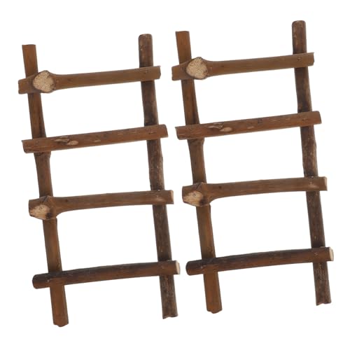 Abaodam 2stücke Rattan Leiter Dekorative Kleine Treppe Für Puppenhaus Und Mikrolandschaften Für Fotografie Und Kreative Handwerksprojekte Abaodam 2stücke Rattan Leiter Dekorative Kleine Treppe Für Puppenhaus Und Mikrolandschaften Für Fotografie Und Kreative Handwerksprojekte von Abaodam