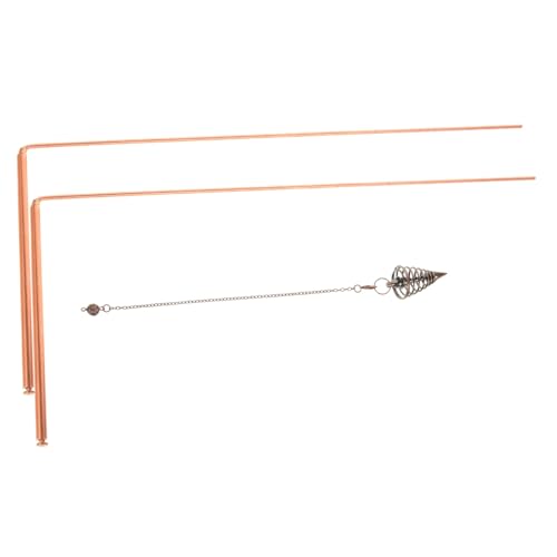 Abaodam 2 Stück Präzise Messstäbe aus Messing für Wahrsagung und Geistersuche Leichte Stabile Pendelstäbe mit Glatter Oberfläche Tragbar für Camping und Outdoor erkundung Abaodam 2 Stück Präzise Messstäbe aus Messing für Wahrsagung und Geistersuche Leichte Stabile Pendelstäbe mit Glatter Oberfläche Tragbar für Camping und Outdoor erkundung von Abaodam