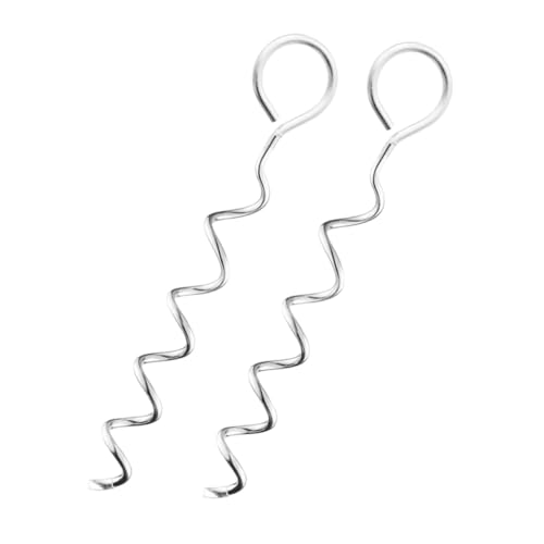 Abaodam 2 Stück Runder Spiral Bodenanker für Hunde Tragbarer und Robuster Erdanker mit Griff Verstärkter Hundepfahl zur Sicheren Fixierung im Garten und Outdoor Geeignet für Kleine bis Abaodam 2 Stück Runder Spiral Bodenanker für Hunde Tragbarer und Robuster Erdanker mit Griff Verstärkter Hundepfahl zur Sicheren Fixierung im Garten und Outdoor Geeignet für Kleine bis von Abaodam