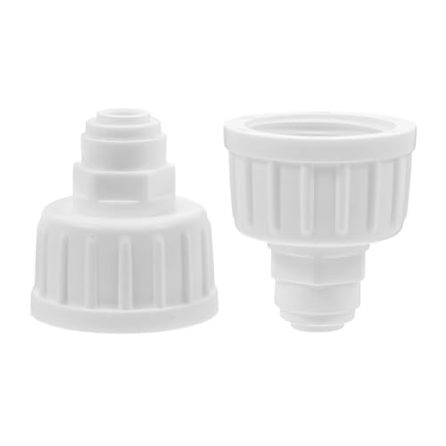 Abaodam 2 Stück Schnellkupplung für Gartenschläuche Hochwertiger Adapter für Sprühsysteme Lecksicher Vielseitig Einsetzbar für Bewässerung und Außenkühlung von Abaodam