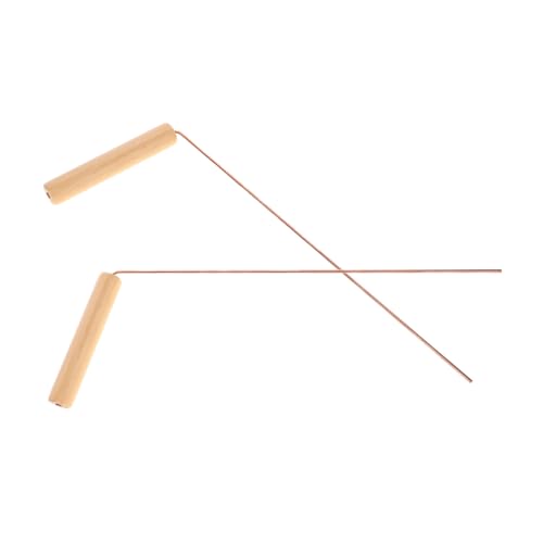 Abaodam 2 Stück Schwere Kupfer Robuste Wasser divinationsstäbe für Geistessuche und Schatzsuche Tragbare Langlebige Pendelstäbe für Tägliche Nutzung und Paranormale Untersuchungen Abaodam 2 Stück Schwere Kupfer Robuste Wasser divinationsstäbe für Geistessuche und Schatzsuche Tragbare Langlebige Pendelstäbe für Tägliche Nutzung und Paranormale Untersuchungen von Abaodam