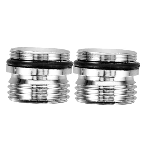 Abaodam 2 Stück Teiliges Adapterset für Küchenspüle Schlauchadapter für Wasserhahn und Filter Kompatibel mit Verschiedenen Küchen und Badezimmerarmaturen Installieren und Langlebig Abaodam 2 Stück Teiliges Adapterset für Küchenspüle Schlauchadapter für Wasserhahn und Filter Kompatibel mit Verschiedenen Küchen und Badezimmerarmaturen Installieren und Langlebig von Abaodam