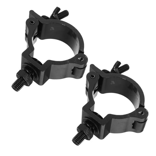 Abaodam 2 Stück Teiliges Aluminiumlegierung Lampenhaken Bühnenbeleuchtung Klammern Stabile Halterung für Bewegliche Scheinwerfer Truss Montage bis Rohre Schnelle Installation Hohe von Abaodam