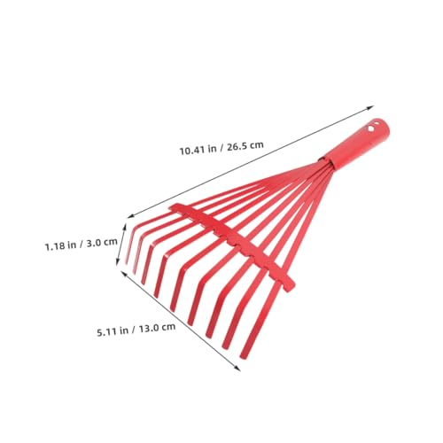 Abaodam 2 Stück Teiliges Gartenrechen Karbonstahl Robuster Metallrechen für Effiziente Laub Unkrautsammlung Vielseitig Einsetzbar für Rasen Gartenpflege und Landschaftsgestaltung Abaodam 2 Stück Teiliges Gartenrechen Karbonstahl Robuster Metallrechen für Effiziente Laub Unkrautsammlung Vielseitig Einsetzbar für Rasen Gartenpflege und Landschaftsgestaltung von Abaodam