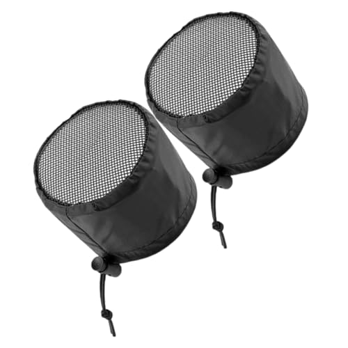 Abaodam 2 Stück Teiliges Grow Tent Lüftungsnetz Verstellbare Ventilation Abdeckung aus Langlebigem Polyester Insektenschutz für Luftkanal Passend für Abluftventilatoren im Pflanzenzelt von Abaodam