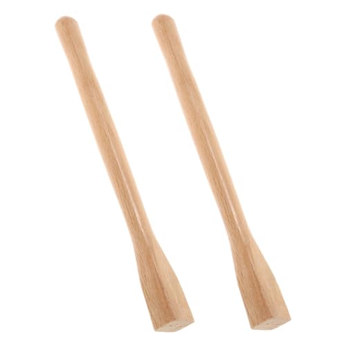 Abaodam 2 Stück Teiliges Holzgriff für Hacke Robustes Hartholz Ersatzgriff für Gartenhacke Ergonomisch Handermüdung für Zimmerleute und Bauarbeiter Abaodam 2 Stück Teiliges Holzgriff für Hacke Robustes Hartholz Ersatzgriff für Gartenhacke Ergonomisch Handermüdung für Zimmerleute und Bauarbeiter von Abaodam