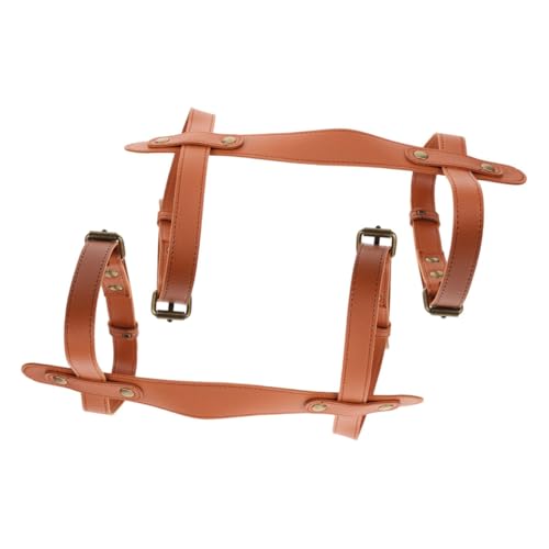 Abaodam 2 Stück Teiliges Outdoor Decken Tragegurt UV und Wasserbeständig Robuster PU Gurt für Camping Picknick und Wanderungen Verstellbar und Passend für Verschiedene Teppichgrößen von Abaodam