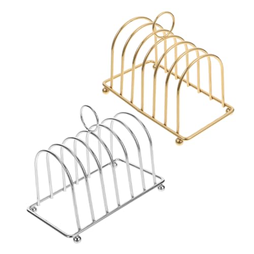 Abaodam 2 Stück Teiliges Toastbrot Regal Fächer Brotkühlgitter mit Kugelfüßen und Schlaufenhenkel Vielseitiger Brothalter für Frühstück Küche und Buffet Robust und Platzsparend Abaodam 2 Stück Teiliges Toastbrot Regal Fächer Brotkühlgitter mit Kugelfüßen und Schlaufenhenkel Vielseitiger Brothalter für Frühstück Küche und Buffet Robust und Platzsparend von Abaodam