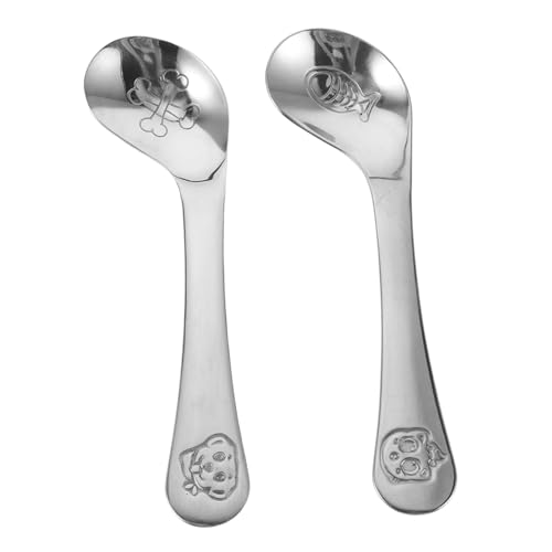 Abaodam 2 Stück Teiliges aus Edelstahl mit Ergonomischem Gebogenem Griff und Kindgerechtem Cartoon design Sicher Langlebig Spülmaschinengeeignet zum Selbstständigen Lernen Abaodam 2 Stück Teiliges aus Edelstahl mit Ergonomischem Gebogenem Griff und Kindgerechtem Cartoon design Sicher Langlebig Spülmaschinengeeignet zum Selbstständigen Lernen von Abaodam