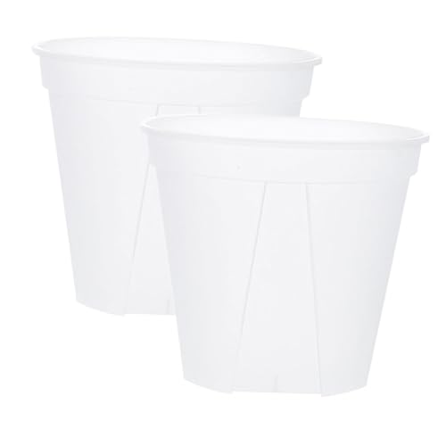 Abaodam 2 Stück Transparente Orchideentöpfe mit Belüftungslöchern Wiederverwendbare Blumentöpfe für Wurzelkontrolle und Pflanzenpflege Geeignet für Innen und Außenbereich Abaodam 2 Stück Transparente Orchideentöpfe mit Belüftungslöchern Wiederverwendbare Blumentöpfe für Wurzelkontrolle und Pflanzenpflege Geeignet für Innen und Außenbereich von Abaodam