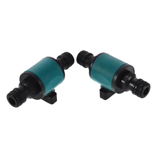 Abaodam 2 Stück Verstellbarer Schlauchverbinder mit Schnellverschluss und Integriertem Drosselventil Langlebiger Wasserschlauch Adapter für Präzise Durchflussregelung und Schnelle Abaodam 2 Stück Verstellbarer Schlauchverbinder mit Schnellverschluss und Integriertem Drosselventil Langlebiger Wasserschlauch Adapter für Präzise Durchflussregelung und Schnelle von Abaodam