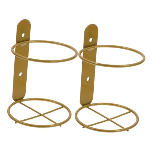 Abaodam 2 Stück Wandmontiertes Weinregal Zimmer Hängende Weinwandregale Für Weinflaschen Industrieller Moderner Unterstützungsdisplay Weinflaschenhalter Organizer Küchenwand von Abaodam