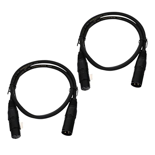 Abaodam 2 Stück Xlr Kabel Mikrofonkabel mit Kupferkern und Doppelter Abschirmung Geeignet für Bühne Hochzeit Konzerte Lautsprecher und Mehr Abaodam 2 Stück Xlr Kabel Mikrofonkabel mit Kupferkern und Doppelter Abschirmung Geeignet für Bühne Hochzeit Konzerte Lautsprecher und Mehr von Abaodam