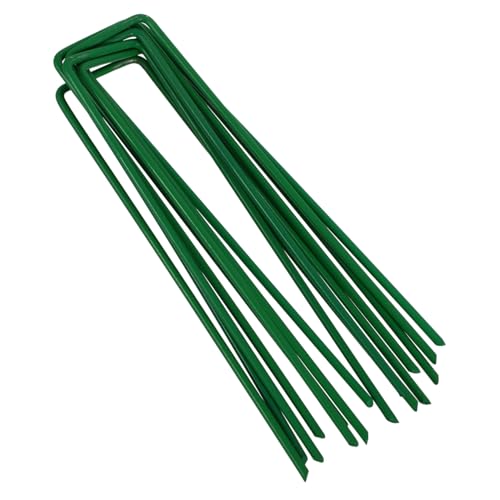 Abaodam 20 Stück Teiliges U förmiges Garten Grün Rostfreie Landscape Pegs und Ground Fixing Tools Wetterfeste Gartenheringe für Unkrautvlies Zelt Camping Trampolin und Outdoor Befestigung Abaodam 20 Stück Teiliges U förmiges Garten Grün Rostfreie Landscape Pegs und Ground Fixing Tools Wetterfeste Gartenheringe für Unkrautvlies Zelt Camping Trampolin und Outdoor Befestigung von Abaodam