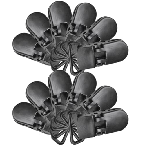 Abaodam 20 Stück Kunststoff Zelt Clips Winddichte Heavy Duty Zelt Befestigungen Camping Zubehör für Zelte und Markisen Robust und Tragbar für Outdoor Aktivitäten von Abaodam