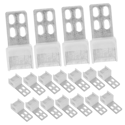 Abaodam Stück Sofa-Hardware Polsterschrauben Trockenbau-Reparaturklammern Couchfeder-Reparatursatz Möbelklammern Couch-Clips Federclips Polsternadeln Sofa-Kit Abs Silber von Abaodam