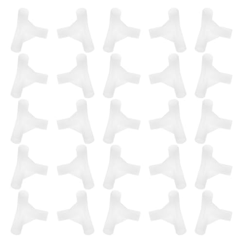 Abaodam 25 Stück Teiliges Pavillon Ersatzteile Kunststoff Verbindungsstücke Innenmaß für Outdoor Zeltgestänge Robustes DREI Wege Zeltverbinder Weiß Stabiler Camping Pavillon Rahmen Ersatz Abaodam 25 Stück Teiliges Pavillon Ersatzteile Kunststoff Verbindungsstücke Innenmaß für Outdoor Zeltgestänge Robustes DREI Wege Zeltverbinder Weiß Stabiler Camping Pavillon Rahmen Ersatz von Abaodam