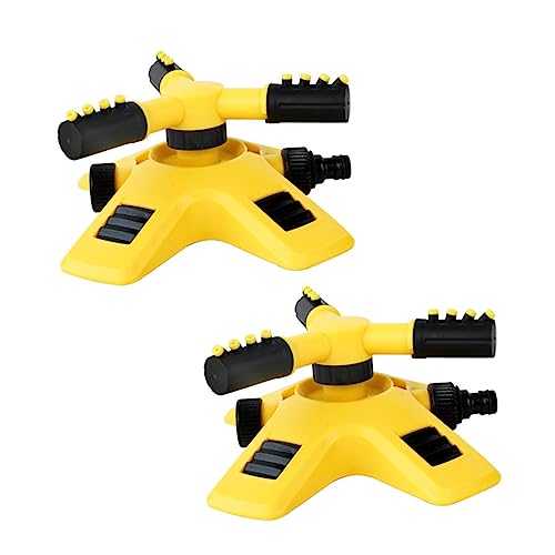 Abaodam 2Stücke Gartenbewässerungssystem Teilig Drehbarer Sprinkler mit Einstellbarem Wasserdurchfluss für Pflanzenbewässerung im Garten und Langlebig und Einfach zu Bedienen Abaodam 2Stücke Gartenbewässerungssystem Teilig Drehbarer Sprinkler mit Einstellbarem Wasserdurchfluss für Pflanzenbewässerung im Garten und Langlebig und Einfach zu Bedienen von Abaodam
