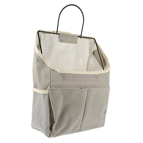 Abaodam 2 Stück Wand Hängen Organizer Tasche Atmungsaktive Aufbewahrungstasche mit Taschen für Tür und Wand für Schlafzimmer Wohnzimmer und Badezimmer Grau Abaodam 2 Stück Wand Hängen Organizer Tasche Atmungsaktive Aufbewahrungstasche mit Taschen für Tür und Wand für Schlafzimmer Wohnzimmer und Badezimmer Grau von Abaodam