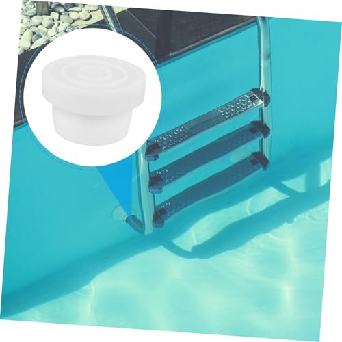 Abaodam 2stücke Poolleiter-gummipuffer Poolleiter-stoßfänger Für Unterwasserpools Leiter-sicherheitsstoßfänger Gummipuffer Für Poolleitern Poolleiter-stecker Poolzubehör Für Einbaupools Er von Abaodam