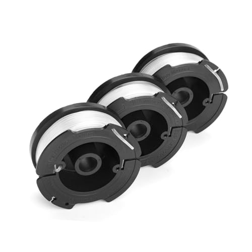 Abaodam 3 STÜCKE Teiliges Set Ersatz spulenköpfe für Rasentrimmer mit Nylonfaden Kompatibel mit Decker Flexibel und Robust Einfache Installation Passend für Diverse Trimmermodelle Abaodam 3 STÜCKE Teiliges Set Ersatz spulenköpfe für Rasentrimmer mit Nylonfaden Kompatibel mit Decker Flexibel und Robust Einfache Installation Passend für Diverse Trimmermodelle von Abaodam