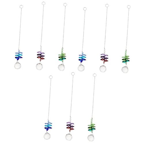 Abaodam 3 Sätze Farbenfrohe Perlenbügeldekoration Ornamente Dekorationen Strudel Wohnaccessoires Perlenverzierung Hängende Fensterkristalle Haushängedekor Glas Zufällige Farbe 3 Stücke * 3 Abaodam 3 Sätze Farbenfrohe Perlenbügeldekoration Ornamente Dekorationen Strudel Wohnaccessoires Perlenverzierung Hängende Fensterkristalle Haushängedekor Glas Zufällige Farbe 3 Stücke * 3 von Abaodam