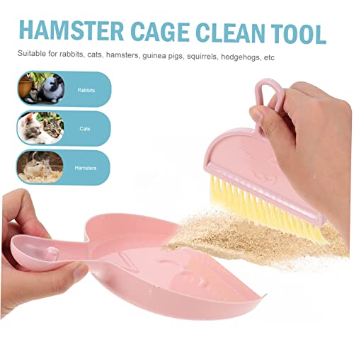 Abaodam 3 Sätze Mini Kehrset für Kleintiere Teilig mit Handfeger und Kehrschaufel Glatte Oberfläche Leicht zu Reinigen für Hamster Kaninchen Meerschweinchen und Nagetierkäfige Praktische Abaodam 3 Sätze Mini Kehrset für Kleintiere Teilig mit Handfeger und Kehrschaufel Glatte Oberfläche Leicht zu Reinigen für Hamster Kaninchen Meerschweinchen und Nagetierkäfige Praktische von Abaodam