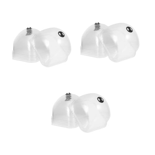 Abaodam 3 Sätze Transparenter Pflanzenschutz Dome Feuchtigkeitsabdeckung Für Gartenpflanzen Langlebige Schutzhaube Mit Luftventil Und Blick Pflanzenwachstum Für Kübelpflanzen 6 Stücke * 3 Abaodam 3 Sätze Transparenter Pflanzenschutz Dome Feuchtigkeitsabdeckung Für Gartenpflanzen Langlebige Schutzhaube Mit Luftventil Und Blick Pflanzenwachstum Für Kübelpflanzen 6 Stücke * 3 von Abaodam
