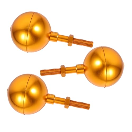 Abaodam 3stücke Fahnenmastspitze Aus Aluminiumlegierung Kugel-Ornament Ersatz-Finial Für Teleskop-fahnenmast Outdoor-Zertifiziert Weatherproof Mühelose Installation Abaodam 3stücke Fahnenmastspitze Aus Aluminiumlegierung Kugel-Ornament Ersatz-Finial Für Teleskop-fahnenmast Outdoor-Zertifiziert Weatherproof Mühelose Installation von Abaodam