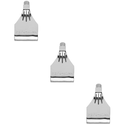 Abaodam 3 Stück Aluminiumlegierung Flachdüse Luftblasdüse Druckluft Reinigungsdüse Hochdruck Ausblasdüse für Industrie Reinigung Trocknung Staubentfernung Energiesparend Langlebig Abaodam 3 Stück Aluminiumlegierung Flachdüse Luftblasdüse Druckluft Reinigungsdüse Hochdruck Ausblasdüse für Industrie Reinigung Trocknung Staubentfernung Energiesparend Langlebig von Abaodam