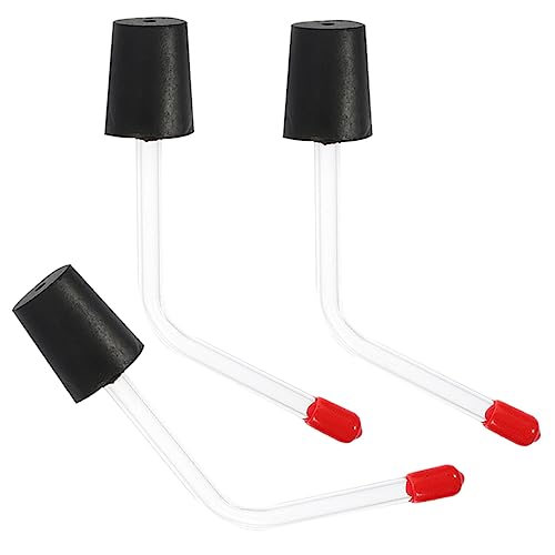 Abaodam 3 Stück -Feeder -Feeder Futterrohr für Vögel im Freien Ernährungssonden Trinken -Futterhäuschen für draußen -Futterspender für den Garten Glas von Abaodam