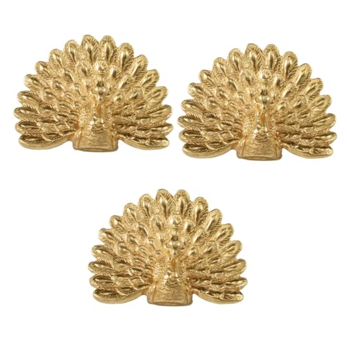 Abaodam 3 Stück Messing Türgriff Pfau Design Dekorativer Möbelknauf für Schränke und Eleganter Griff aus Langlebigem Messing Geeignet für Küchenschränke Kommoden Kleiderschränke Einfache Abaodam 3 Stück Messing Türgriff Pfau Design Dekorativer Möbelknauf für Schränke und Eleganter Griff aus Langlebigem Messing Geeignet für Küchenschränke Kommoden Kleiderschränke Einfache von Abaodam