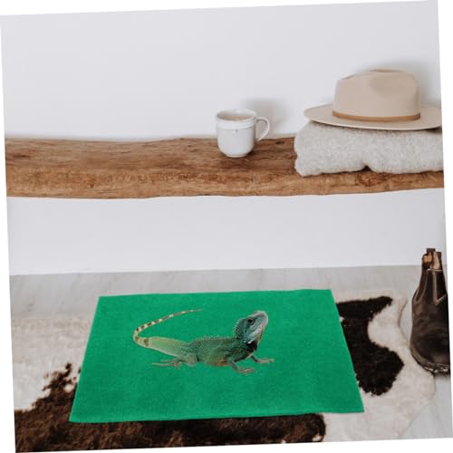 Abaodam 3 Stück Teiliges Reptilien Teppich aus Polyester Atmungsaktiv und Saugfähig Gecko Carpet und Schildkrötenbett für Terrarium Schützend und Wiederverwendbar für Haustierkäfig Abaodam 3 Stück Teiliges Reptilien Teppich aus Polyester Atmungsaktiv und Saugfähig Gecko Carpet und Schildkrötenbett für Terrarium Schützend und Wiederverwendbar für Haustierkäfig von Abaodam
