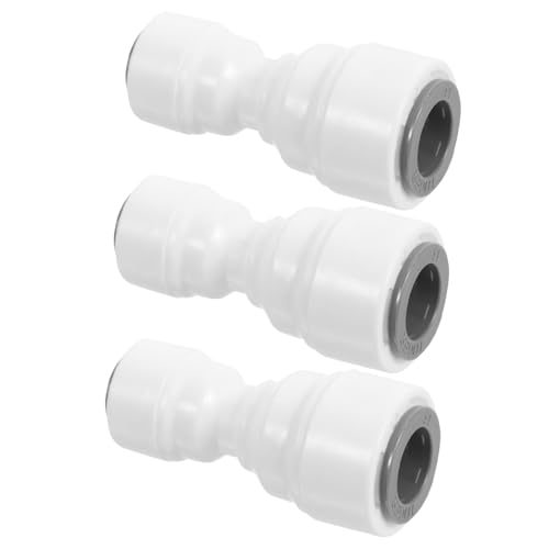 Abaodam 3 Stück Teiliges Schlauchverbinder Push In Schnellkupplung Kompatibel mit Ro Wasserleitung Luftdicht und Langlebig Einfache Installation für Druckbeständige Wassersysteme Abaodam 3 Stück Teiliges Schlauchverbinder Push In Schnellkupplung Kompatibel mit Ro Wasserleitung Luftdicht und Langlebig Einfache Installation für Druckbeständige Wassersysteme von Abaodam