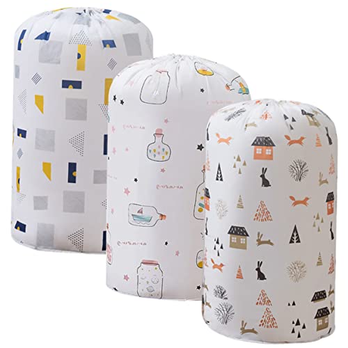 Abaodam 3stücke Kissen Aufbewahrungstasche Mit Kordelzug Und Großer Kapazität Tragbare Tasche Für Kleidung Organizer Für Steppdecken Und Bettdecken Aufbewahrungsbehälter Für Kleinigkeiten Abaodam 3stücke Kissen Aufbewahrungstasche Mit Kordelzug Und Großer Kapazität Tragbare Tasche Für Kleidung Organizer Für Steppdecken Und Bettdecken Aufbewahrungsbehälter Für Kleinigkeiten von Abaodam